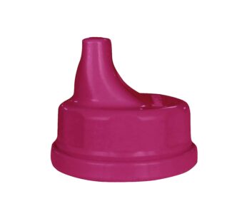 Lifefactory Sippy Caps for 4-Ounce and 9-Ounce BPA-Free Glass Baby Bottles, Raspberry, 2 Count