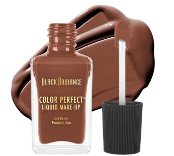 Black Radiance Color Perfect Liquid Full Coverage Foundation Makeup, Espresso, 1 Fluid Ounce