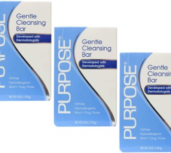 Purpose Gentle Cleansing Bar 6 Oz (Pack of 3)