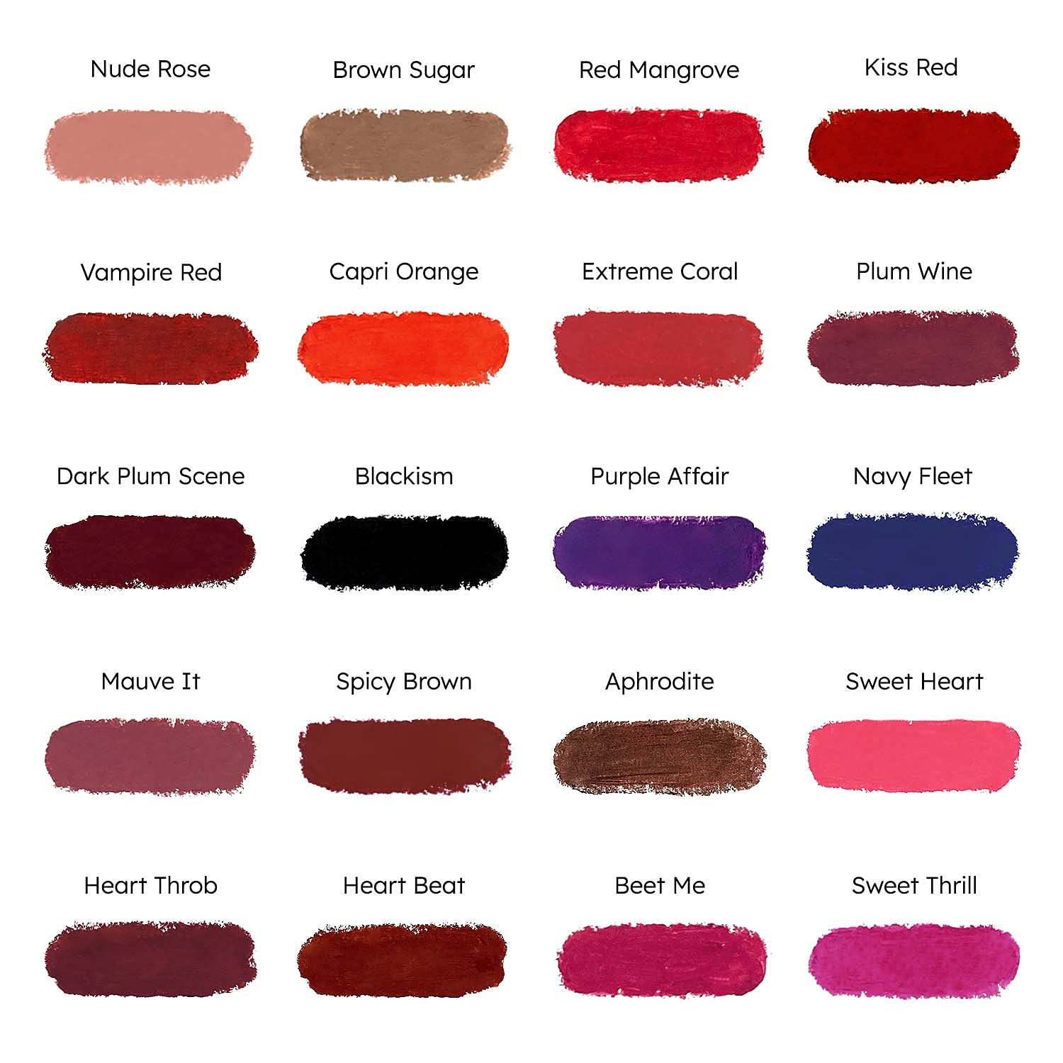 Ruby Kisses Lipstick, Matte Finish, Long-Lasting, Highly Pigmented, Smooth Apply, Full Coverage Lip Makeup for Women Men (Spicy Brown) - Image 5