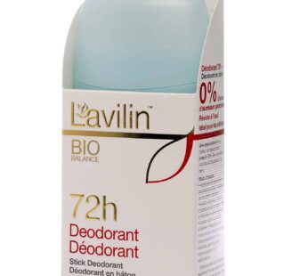 Lavilin Hypoallergenic Aluminum-Free Deodorant Stick for Women – Up to 72 Hours of Protection – Natural, Patented Formula – 60ml