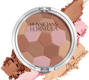 Physicians Formula Powder Palette Multi-Colored Bronzer Healthy Glow Bronzer, Dermatologist Tested, Clinicially Tested