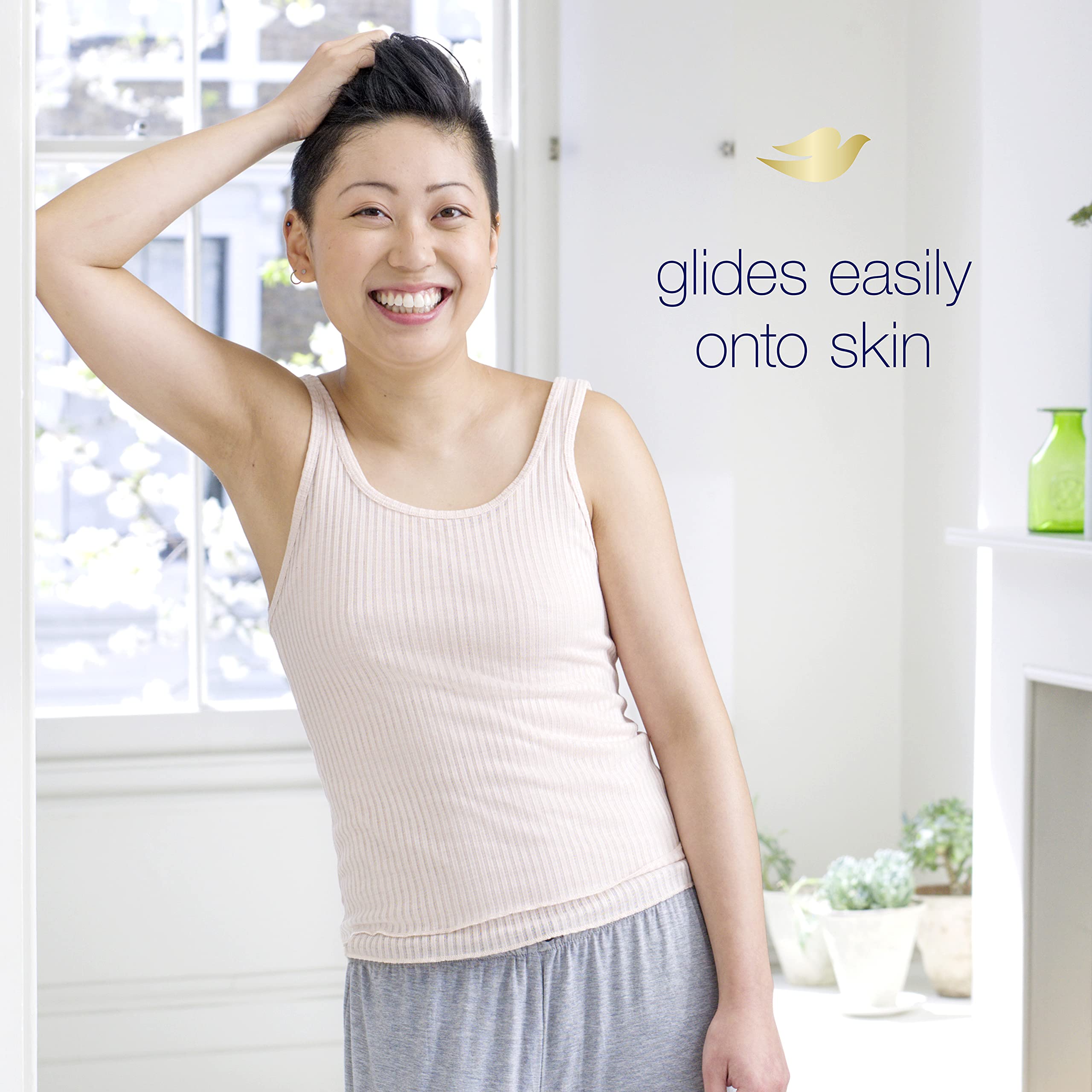 Dove Invisible Solid Antiperspirant Deodorant Stick for Women, Powder, For All Day Underarm Sweat & Odor Protection 2.6 oz - Image 3