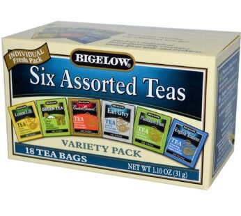 Six Assorted Tea Variety Pack 18 Bag(S)