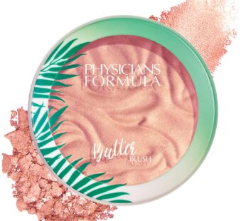Physicians Formula Murumuru Butter Blush Makeup Powder, Natural Glow, Dermatologist Approved, Vegan