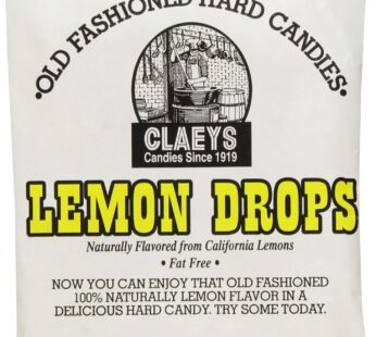 Claey’s Old Fashioned Hard Candy Lemon, 6 Ounce