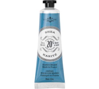 La Chatelaine 20% Shea Butter Hand Cream, Travel Size, Organic Argan Oil, Moisturizing, Nourishing, Extra-Rich Hand Lotion, Made in France, Paraben Free, 1 oz / 30ml (Shea)