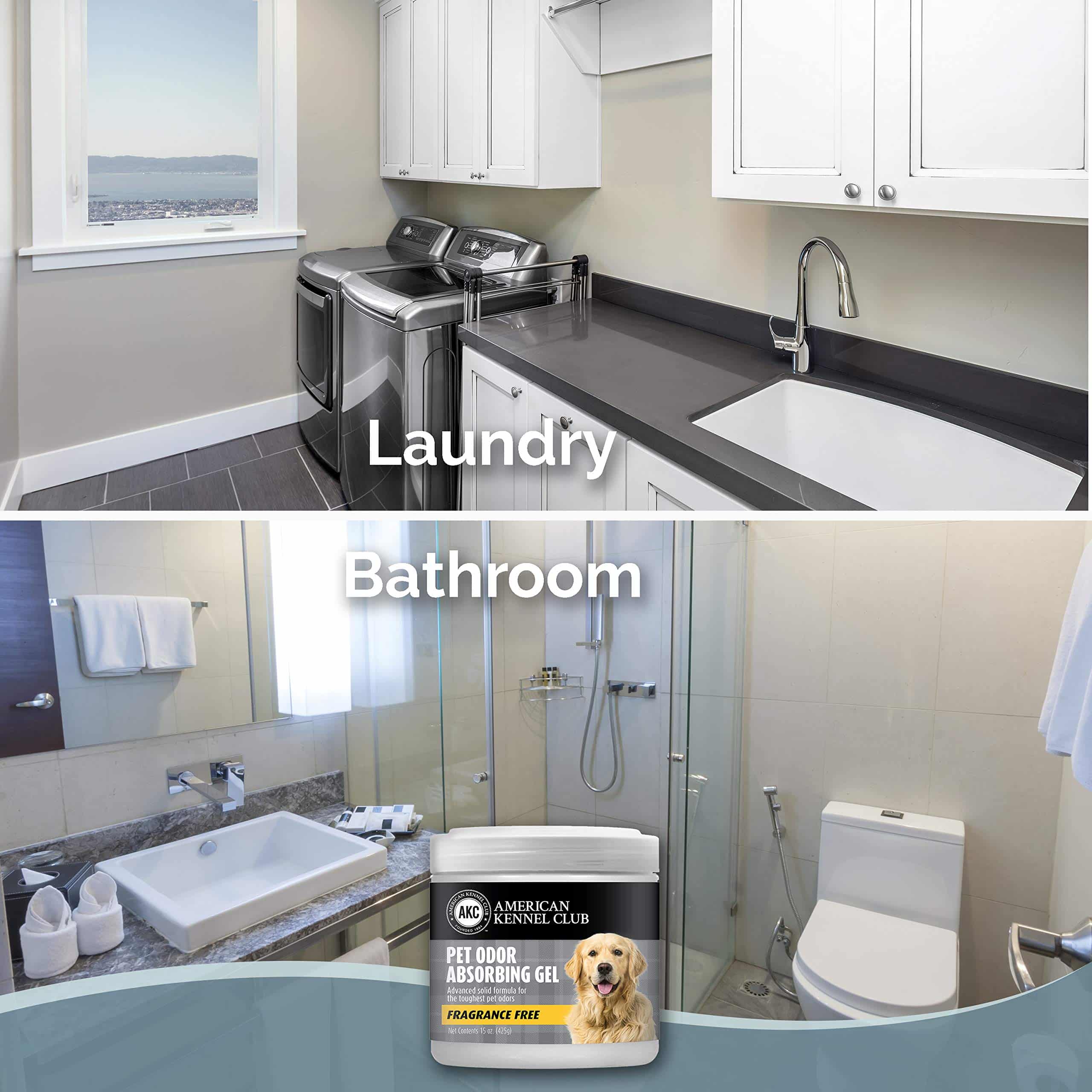 SMELLS BEGONE Pet Odor Absorber Gel - Air Freshener & Odor Eliminator - Formulated for The Toughest Pet Odors - Fragrance Free - 15 Ounce - 2 Pack - Image 3