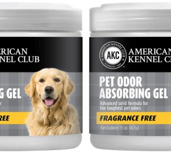 SMELLS BEGONE Pet Odor Absorber Gel – Air Freshener & Odor Eliminator – Formulated for The Toughest Pet Odors – Fragrance Free – 15 Ounce – 2 Pack