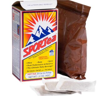 Sportea, Tea Ginseng Vitamin C Electrolytes, 20 Count