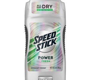 Speed Stick Antiperspirant/Deodorant, Fresh Scent, 3 Ounce Stick (00022200951029)