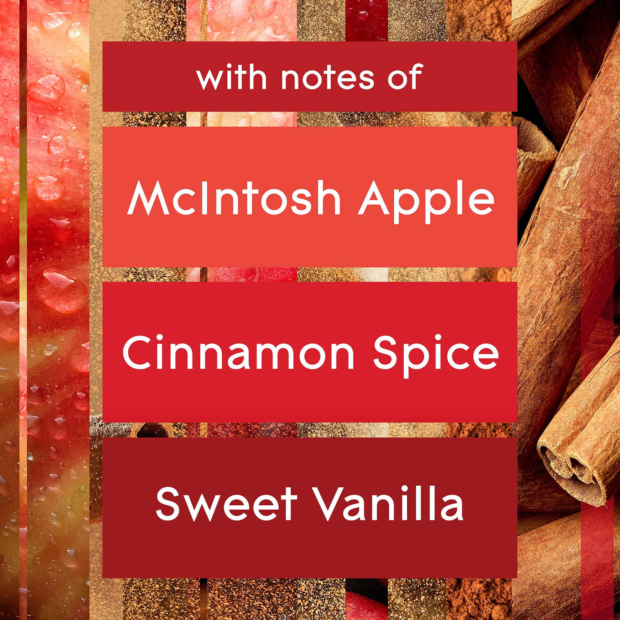 Glade PlugIns Refills Air Freshener, Scented and Essential Oils for Home and Bathroom, Apple Cinnamon, 2.01 Fl Oz, 3 Count - Image 4