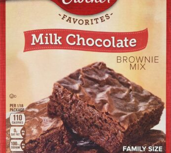 Betty Crocker Milk Chocolate Brownie Mix 18.4oz. (Pack of 4 Boxes)