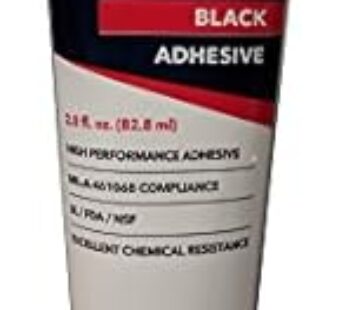 MOMENTIVE RTV103 Silicone, 2.8 fl. oz Tube, One-Part, Black, Paste