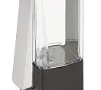 Zevro Honey-Can Indispensable Sugar ‘N More Plastic Dispenser, Black/Chrome, 8 oz