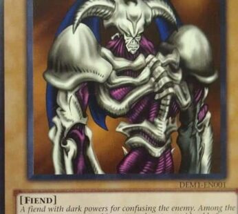 Yu-Gi-Oh! – Summoned Skull (DEM1-EN001) – Demo Pack – Edition – Common