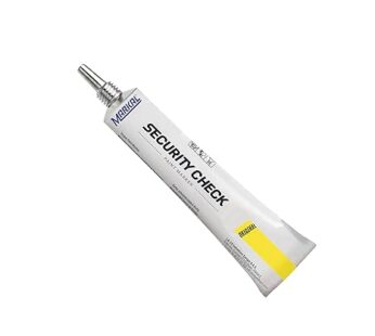 Markal 9669- Security Check Paint Marker for Torque Temper Detection, Tamper-Proof Cross-Check Repair & Maintenance Warranty Seal, Yellow Color, 50ml, Made in France