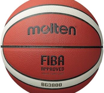 Molten BG3800 Series, Indoor/Outdoor Basketball, FIBA Approved, Size 7, 2- Tone Design, Model: B7G3800