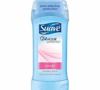 Suave 24 Hour Protection Invisible Solid Deodorant For Women, Powder