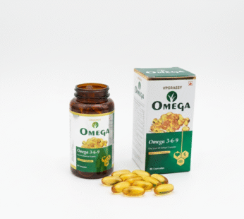 VPGRASSY Omega Capsules – 90 Capsules for Heart Health, Brain Function, Joint Support & Immunity