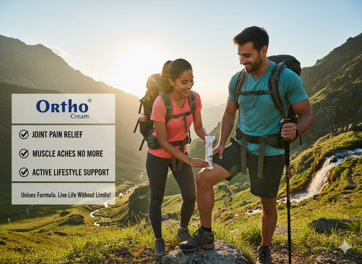 VPGRASSY Ortho Cream 30gm | Fast Relief for Joint Pain, Knee Pain, Back Pain & Muscle Stiffness | Ayurvedic Pain Relief Cream - Image 4