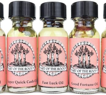 Luck 5 OIL SET | Shi Shi, Quick Cash, Good Fortune, Fast Luck & High John | Success, Manifestation & Good Luck Rituals | Wiccan Pagan Hoodoo Conjure Magick