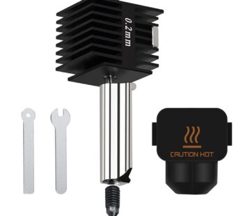 0.2mm Bambu Lab A1/A1 Mini Hotend, 3D Printer Parts Replacement Print Head for Bambu Lab A1/A1 Mini 3D Printer