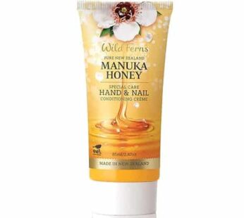 Wild Ferns Manuka Honey Special Care Hand & Nail Conditioning Crème, 94% Natural, 85ml