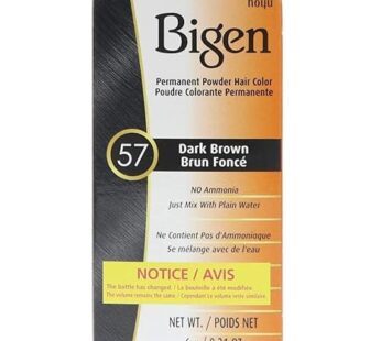 Bigen Permanent Powder Hair Color 57 Dark Brown