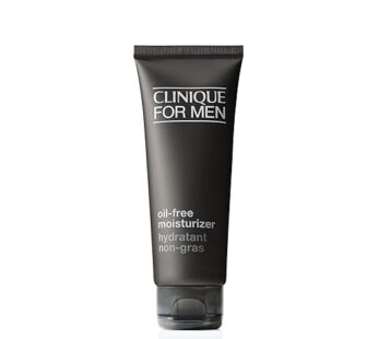 Clinique For Men Oil-Free Hydrating Face Moisturizer With Barley, Sunflower + Cucumber | For Oily Skin Types, 3.4 Fl Oz