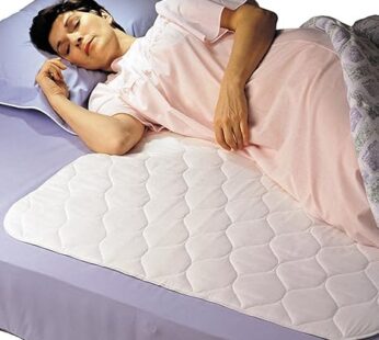 PRIVA 1 Pack Waterproof Washable Incontinence Bed Pads, 30 x 34 Inch Reusable Bed Wetting Underpad, Heavy Duty Mattress Protection for Elderly Seniors, Kids, Pets, Ultra Absorbent Pee Pads