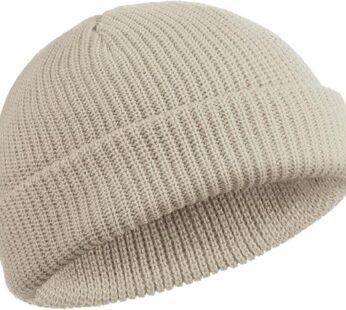 SATINIOR Trawler Beanie Watch Hat Roll-up Edge Skullcap Fisherman Beanie for Women Men