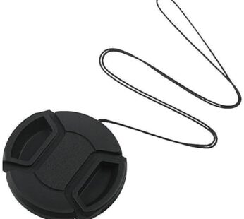 55mm Front Lens Filter Snap On Pinch Cap Cover Compatible with DSLR Cameras Nikon Sony Canon & Other DSLR Cameras UV Lens