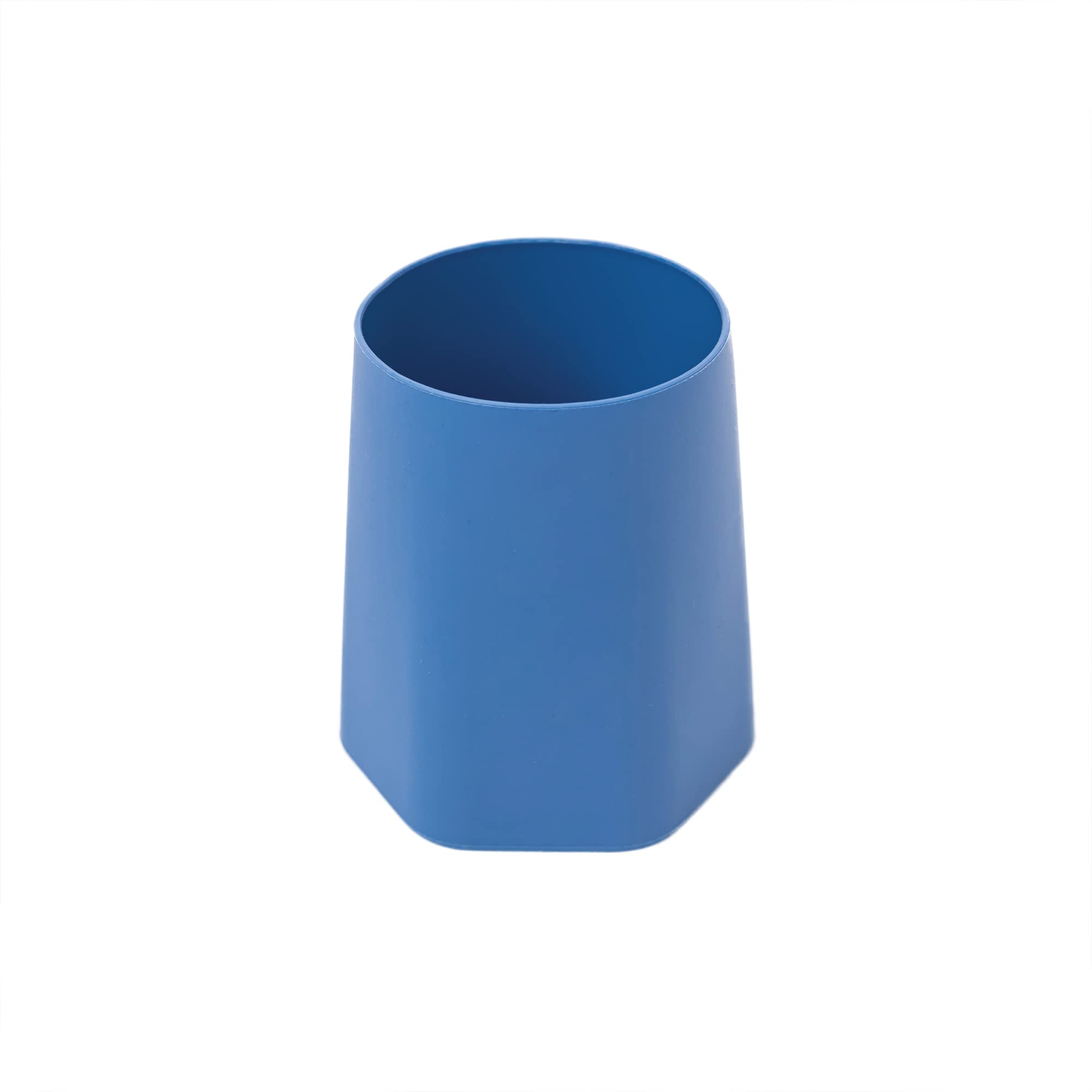 Tiny Twinkle Silicone Baby Cup 2 Pack - Open Training Cup for Independent Drinking, 4 oz (Blue, Mint) - Image 4