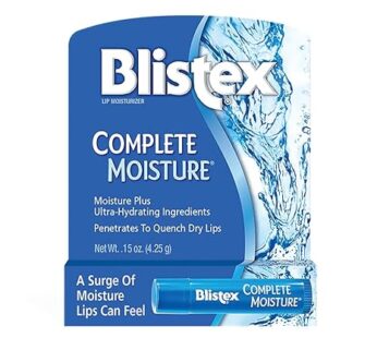 Blistex Complete Moisture Lip Balm Lip Moisturizer Hydration 0.15 oz