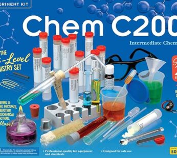 Thames & Kosmos Chem C2000 Science Kit for Kids & Teens | Hands-On Chemistry Experiments & Lab Learning Set
