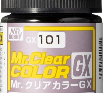 Mr. Hobby GX101 Clear Black 18ml, GSI Mr. Color GX